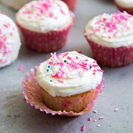 Funfetti Cupcakes