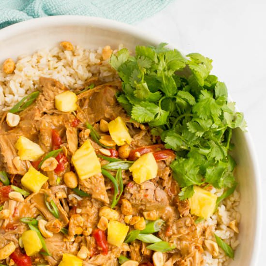 Slow Cooker Thai Pork