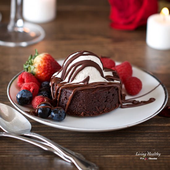 Molten Lava Brownies
