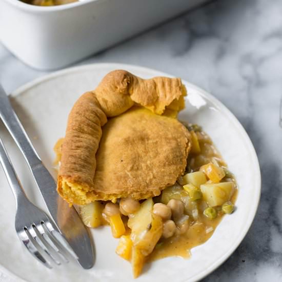 Vegan Sweet Potato Pot Pie