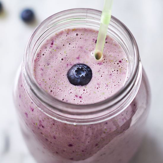 Blueberry Spinach Smoothie