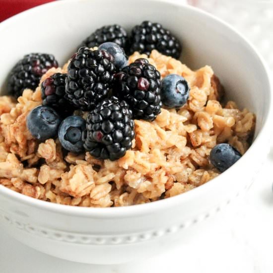 Maple & Brown Sugar Baked Oatmeal