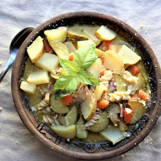 Hearty Provencal Vegetable Soup