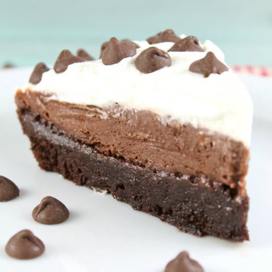 Brownie Pudding Pie