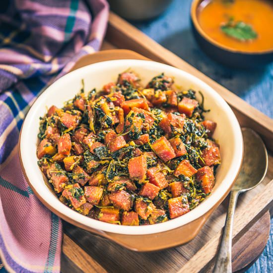 Gajar Methi or Carrot Fenugreek