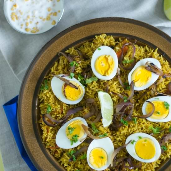 Egg Biryani Simplified