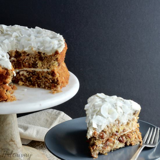 Almond Flour Carrot Cake