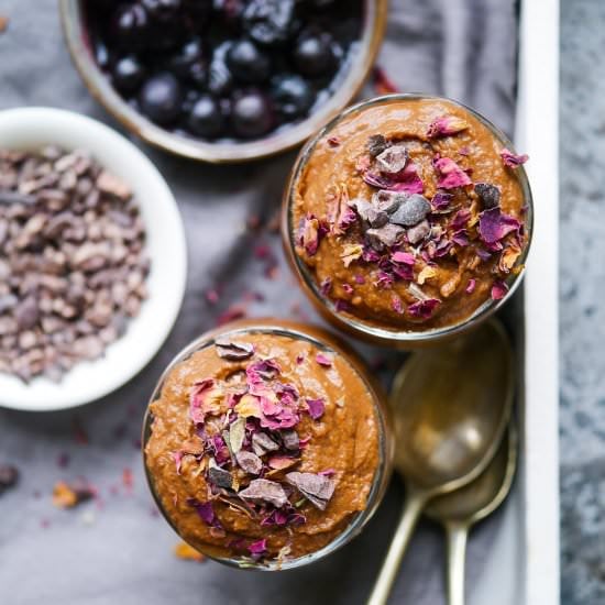 Sweet Potato Chocolate Mousse