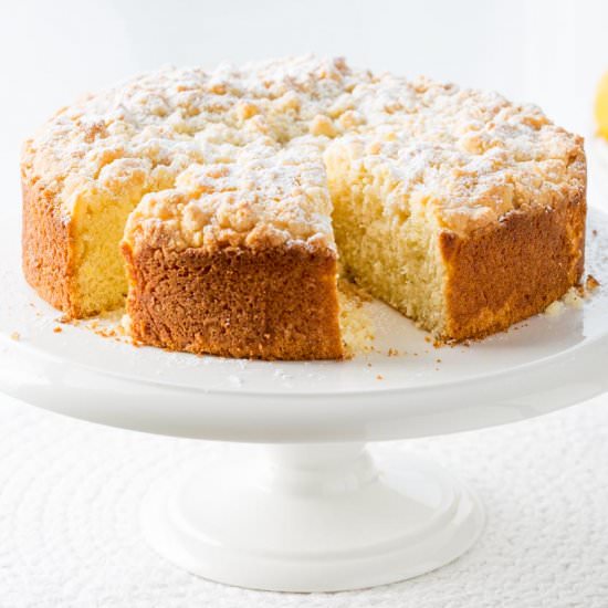 Lemon Crumble Breakfast Cake