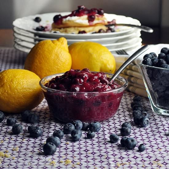 Homemade Blueberry Sauce