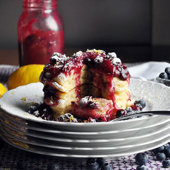 Lemon Ricotta Pancakes