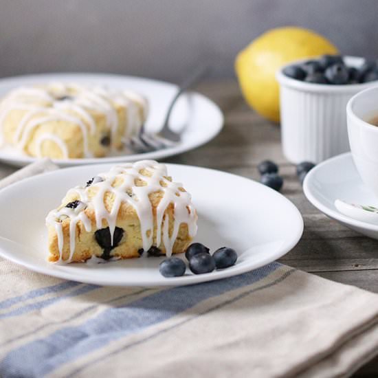 Blueberry and Lemon Scones