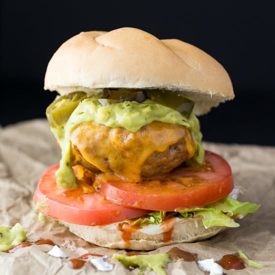 Taco Chicken Burgers