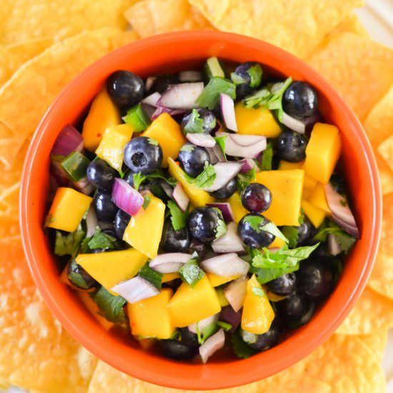 Blueberry Mango Salsa