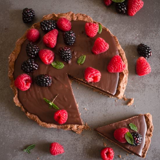 Double Chocolate Italian Pie
