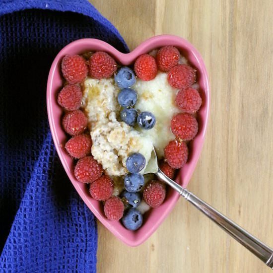 Overnight Oats and Grits Breakfast