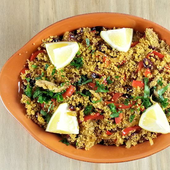 Mediterranean Chicken Couscous