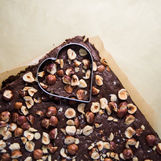 Espresso Brownie Hearts