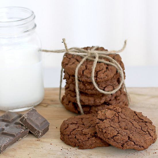 Double Chocolate Cookies