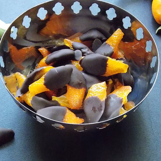Chocolate Dipped Kumquats