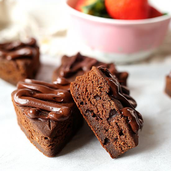 Fluffy Vegan Black Bean Browines