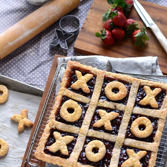 Strawberry Jalapeno Tart