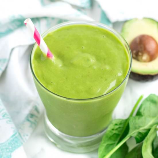 Mango Avocado Green Smoothie