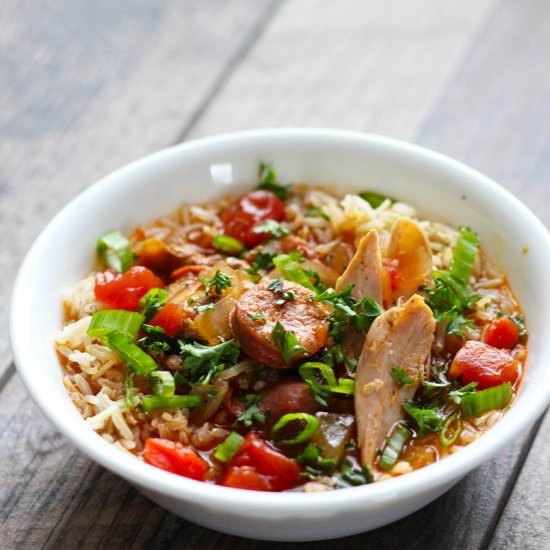 Easy Slow Cooker Jambalaya