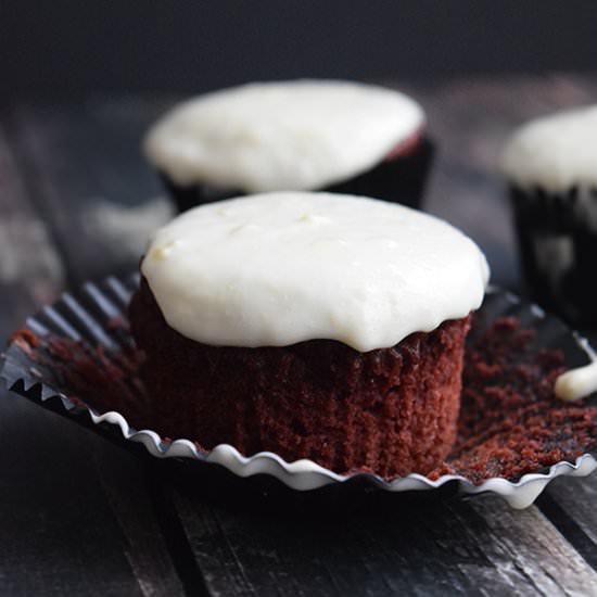 Gluten-Free Red Velvet Cupcakes