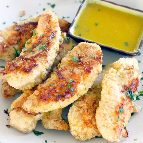 Paleo Oven-Fried Chicken Tenders