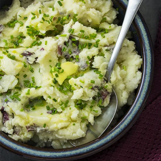 Buttermilk Garlic Mashed Potatoes