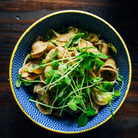 The Best Brussels Sprouts Pasta