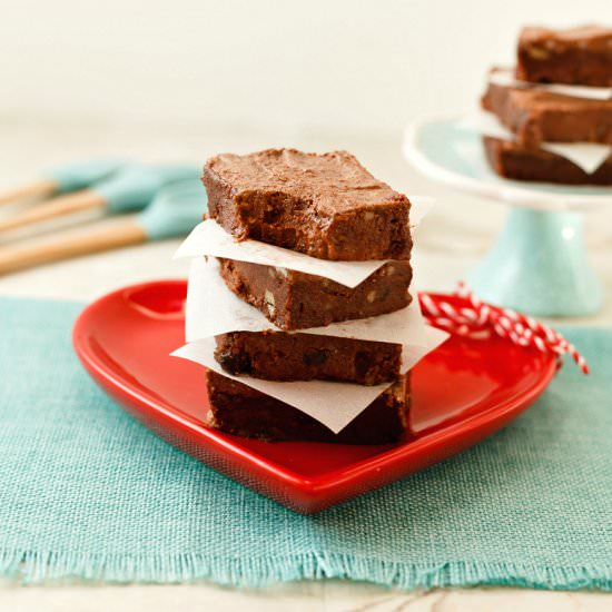 No Bake Frosted Brownie Fudge