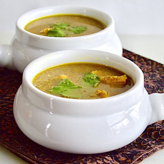 Hearty Middle Eastern Chicken Soup