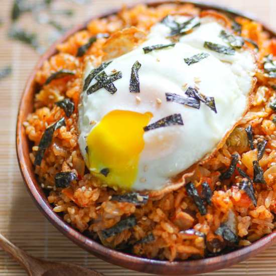 Tuna Kimchi Fried Rice