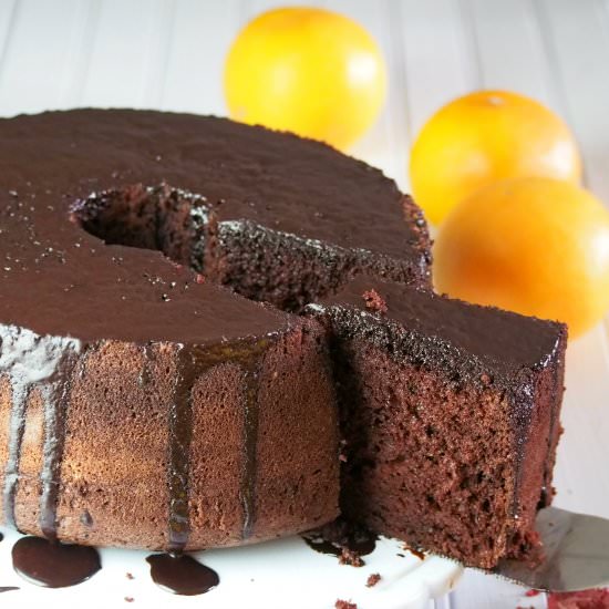 Chocolate Chiffon Cake