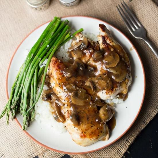 Chicken Madeira