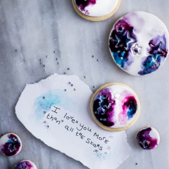 Watercolour Cookies