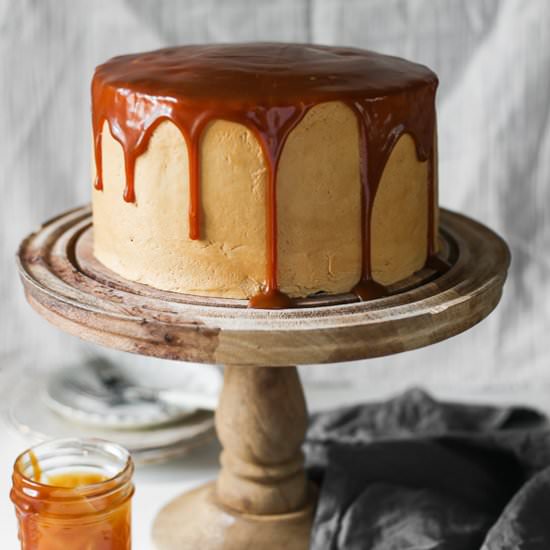 Salted Caramel Chocolate Cake
