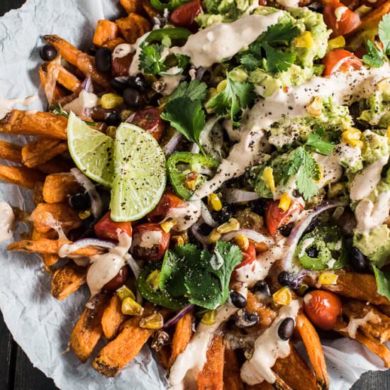 Loaded Mexican Nacho Fries
