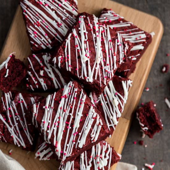 Red Velvet Brownies