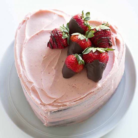 Chocolate Strawberry Cake
