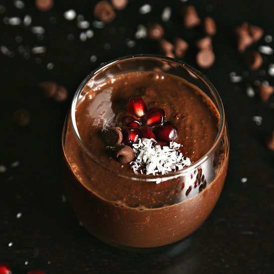 Pomegranate Chocolate Smoothie