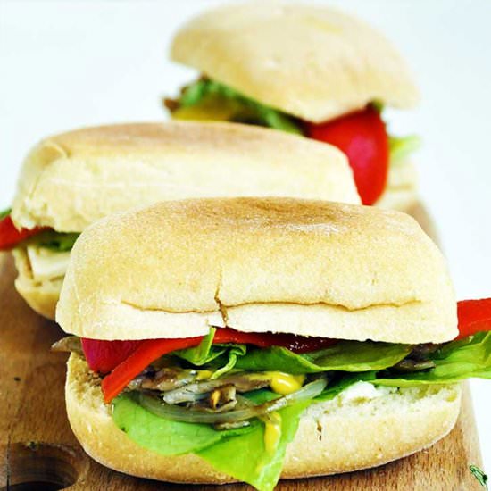 Vegan Steak Sandwich