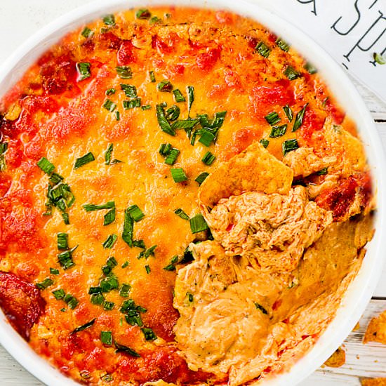 Buffalo chicken dip