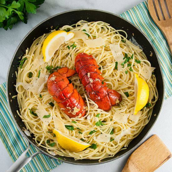 Brown Butter Lobster Pasta