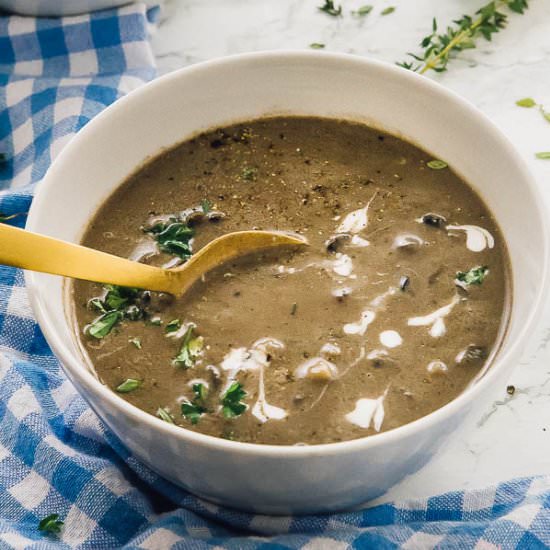 Creamy Mushroom Soup