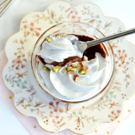 Vegan Chocolate and Coconut Mousse