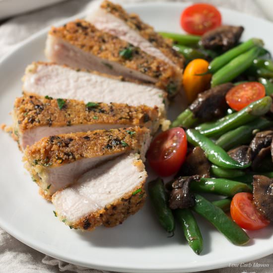 Easy Parmesan Crusted Pork Chops