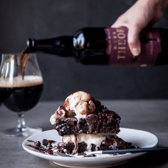 Ridiculous Chocolate Stout Brownie
